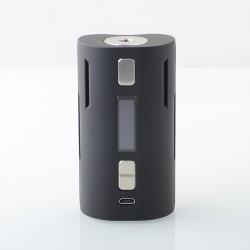 Authentic VapeDroid Sbody C2D1 167W VW Box Mod - Black, 2 x 18650, Evolv DNA 250 Chipset