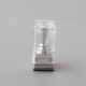 Authentic Ambition Mods Bishop 3 Bishop³ Dotcubed RBA Tank for dotAIO V1 & V2 Pod - Silver, 316SS + PCTG, 3ml, MTL & RDL