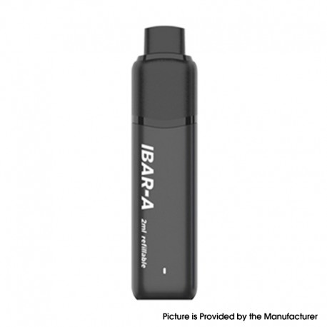 Authentic KangerTech IBAR-A Pod System Kit - Black, 400mAh, 2ml, 1.2ohm