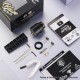 Authentic ThunderHead Creations X Mike Vapes Blaze SOLO RDA Atomizer - Matte Black, Stainless Steel, BF Pin, 24mm