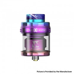 [Ships from Bonded Warehouse] Authentic Wotofo Profile X RTA Tank Atomizer - Rainbow, 8ml, Wire Coil / Mesh Coil