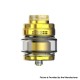 [Ships from Bonded Warehouse] Authentic Wotofo Profile X RTA Tank Atomizer - Gold, 8ml, Wire Coil / Mesh Coil