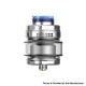 [Ships from Bonded Warehouse] Authentic Wotofo Profile X RTA Tank Atomizer - Stainless Steel, 8ml, Wire Coil / Mesh Coil