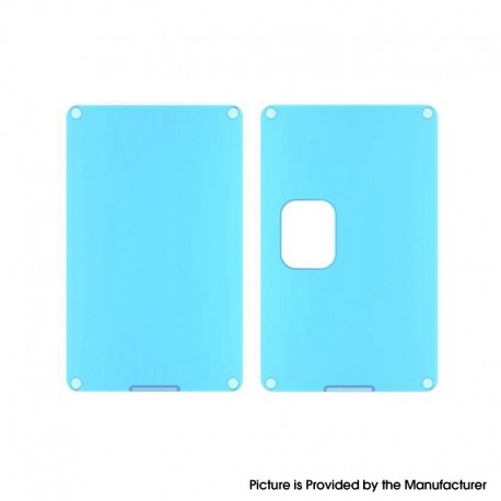 Authentic VandyVape Pulse AIO.5 / Pulse AIO Replacement DIY Front + Back Panel - Frosted Blue (2 PCS)