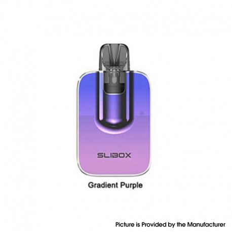 [Ships from Bonded Warehouse] Authentic Kanger Slibox Pod System Kit - Gradient Purple, 500mAh, 2ml, 1.2ohm