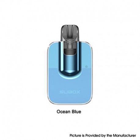 [Ships from Bonded Warehouse] Authentic Kanger Slibox Pod System Kit - Ocean Blue, 500mAh, 2ml, 1.2ohm