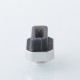 Kontrl Mag Style 510 Drip Tip - Silver + Black, Aluminum + Resin