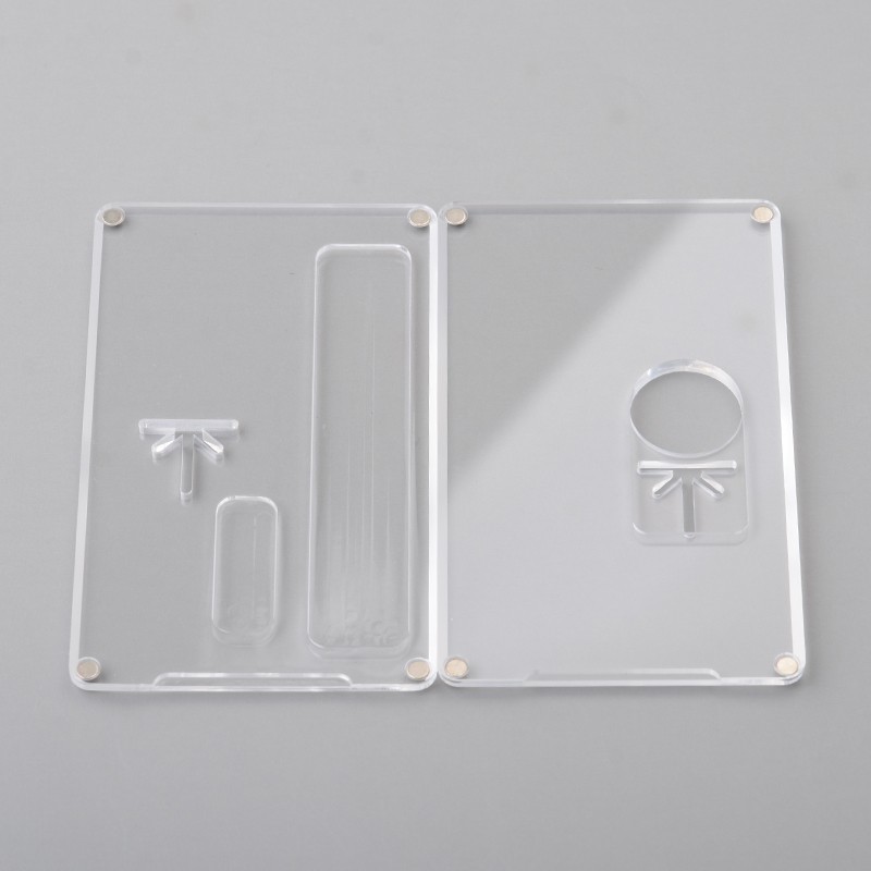 Buy SSPP Style Round Button Front + Back Panel for BB / Billet Clear