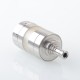 KF X Style MTL RTA Rebuildable Tank Atomizer - Silver, 316SS, 4ml, 24mm Diameter