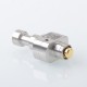 Wick'd Bridg'd Style RBA Bridge for Boro Devices / Billet / BB Mod Kit - Silver, 1.2mm, 2.5mm, 3.0mm, 3.5mm, 4.0mm