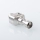 Wick'd Bridg'd Style RBA Bridge for Boro Devices / Billet / BB Mod Kit - Silver, 1.2mm, 2.5mm, 3.0mm, 3.5mm, 4.0mm