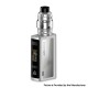 [Ships from Bonded Warehouse] Authentic GeekVape Obelisk 120 FC Z Kit 120W 3700mAh Mod + Z Tank -Silver, 5~120W, UK Fast Charger
