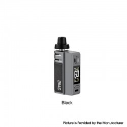 [Ships from Bonded Warehouse] Authentic VOOPOO Drag E60 Mod Kit with PNP Pod II - Black, 2550mAh, VW 5~60W, 4.5ml