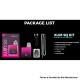 Authentic OXVA Xlim SQ Pod System Kit - Pink, 900mAh, 5~25W, 2ml, 0.8ohm / 1.2ohm