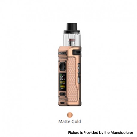 [Ships from Bonded Warehouse] Authentic SMOK RPM 85 Pod System Kit - Matte Gold, 3000mAh, VW 5~85W, 6ml, 0.15ohm / 0.23ohm