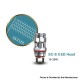 [Ships from Bonded Warehouse] Authentic Eleaf EC-S 0.6ohm Head for Eleaf Melo 4 / Melo 5 Tank Atomizer - (5 PCS)