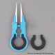[Ships from Bonded Warehouse] Authentic Coil Father Ceramic Tweezers Tool for Coil Building - Blue