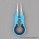 [Ships from Bonded Warehouse] Authentic Coil Father Ceramic Tweezers Tool for Coil Building - Blue