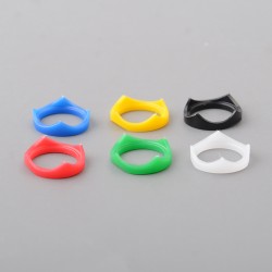 MOBB 2 M2 Style RBA Bridge Replacement Top Ring - Multicolor, POM (6 PCS)