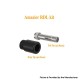 Authentic Ambition Mods Amazier RTA Replacement RDL Air Pin Kit - 510 Air Pin + Drip Tip