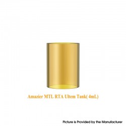 Authentic Ambition Mods Amazier MTL RTA Replacement Tank Tube - Brown, Ultem, 4.0ml