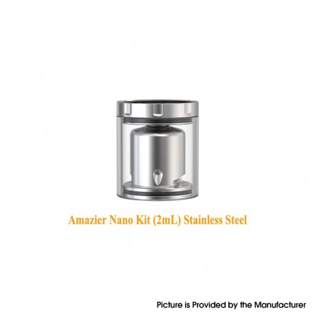 Authentic Ambition Mods Amazier MTLReplacement Nano Kit - Silver, 2.0ml