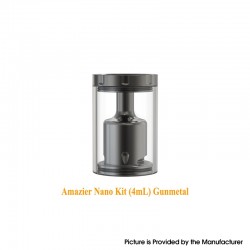Authentic Ambition Mods Amazier MTL Replacement Nano Kit - Gun Metal, 4.0ml