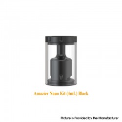 Authentic Ambition Mods Amazier MTL Replacement Nano Kit - Black, 4.0ml