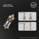 Authentic Ambition Mods Amazier MTL RTA Rebuildable Tank Atomizer - Gun Metal, 316SS + Glass, 2.0ml, 22mm