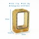 SXK Mission XV Style Space Pod Boro Tank for SXK BB / Billet AIO Box Mod Kit - Brown, PEI