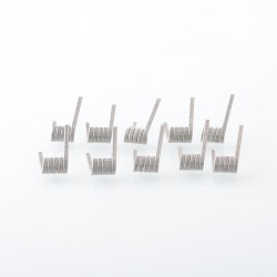 Authentic ThunderHead Creations THC 3-Core Fused Clapton Coil - 0.2ohm, Ni80, 26GA x 3 + 38GA (10 PCS)