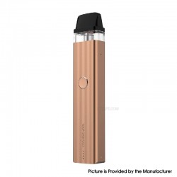 [Ships from Bonded Warehouse] Authentic Vaporesso XROS 2 16W Pod System Starter Kit - Gold, 1000mAh, 2.0ml, 0.8ohm / 1.2ohm