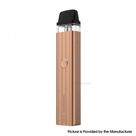 [Ships from Bonded Warehouse] Authentic Vaporesso XROS 2 16W Pod System Starter Kit - Gold, 1000mAh, 2.0ml, 0.8ohm / 1.2ohm