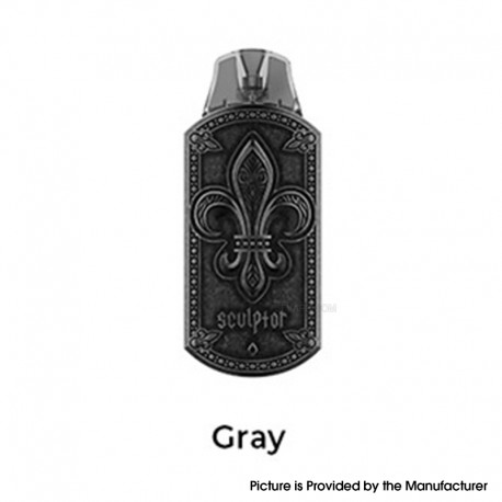 [Ships from Bonded Warehouse] Authentic Uwell Sculptor Pod System Kit - Gray, 370mAh, 1.6ml