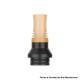 Authentic Reewape AS351 810 Drip Tip for RBA / RTA / RDA Atomizer - Yellow Black