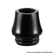 Authentic Reewape AS349 810 Drip Tip for RBA / RTA / RDA Atomizer - Black