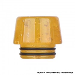Authentic Reewape AS352 810 Drip Tip for RBA / RTA / RDA Vape Atomizer - Yellow
