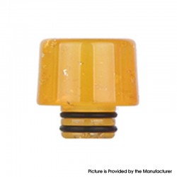 Authentic Reewape AS353 510 Drip Tip for RBA / RTA / RDA Vape Atomizer - Yellow