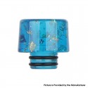 Authentic Reewape AS353 510 Drip Tip for RBA / RTA / RDA Atomizer - Cyan Blue