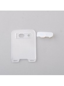 Replacement Tank Cover Plate w/ Silicone Plug for Boro / BB / Billet Tank - Translucent, PCTG