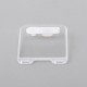 Replacement Tank Cover Plate w/ Silicone Plug for Boro / BB / Billet Tank - Translucent, PCTG