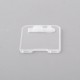 Replacement Tank Cover Plate w/ Silicone Plug for Boro / BB / Billet Tank - Translucent, PCTG