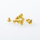 Authentic MK MODS Replacement Screw Set Kit for SXK BB 70W / DNA 60W Style Box Mod Kit / Billet - Gold, Aluminum Alloy (9 PCS)