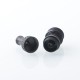 Authentic Auguse FOTO Drip Tip for BB / Billet Mod - Black, Stainless Steel