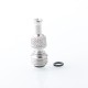 Authentic Auguse FOTO Drip Tip for BB / Billet Mod - Silver, Stainless Steel