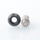 Authentic Reewape AS351 810 Drip Tip for RBA / RTA / RDA Atomizer - Silver Black