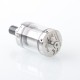 Authentic Ambition Mods Amazier MTL RTA Rebuildable Tank Atomizer - Silver, 316SS + Glass, 2.0ml, 22mm