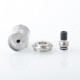 Authentic Ambition Mods Amazier MTL RTA Rebuildable Tank Atomizer - Silver, 316SS + Glass, 2.0ml, 22mm