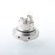 Authentic Ambition Mods Amazier MTL RTA Rebuildable Tank Vape Atomizer - Silver, 316SS + Glass, 4.0ml, 22mm