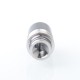 Authentic YDDZ A3 510 Drip Tip Set for RBA / RTA / RDA / RDTA Vape Atomizer - Sliver, SS Base + PEI / POM Mouthpiece